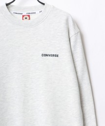 CONVERSE/コンバース 裏毛 ロゴ サガラ ワンポイント刺繍 スウェット トレーナー/長袖 トップス プルオーバー/レディース メンズ