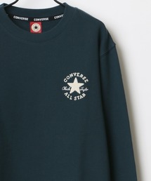 CONVERSE/コンバース 裏毛 ロゴ サガラ ワンポイント刺繍 スウェット トレーナー/長袖 トップス プルオーバー/レディース メンズ