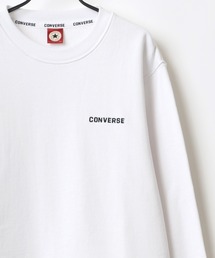 CONVERSE/コンバース 裏毛 ロゴ サガラ ワンポイント刺繍 スウェット トレーナー/長袖 トップス プルオーバー/レディース メンズ