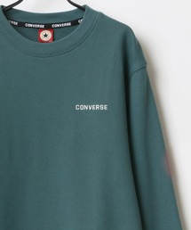 CONVERSE/コンバース 裏毛 ロゴ サガラ ワンポイント刺繍 スウェット トレーナー/長袖 トップス プルオーバー/レディース メンズ