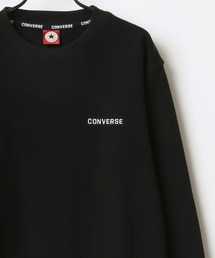CONVERSE/コンバース 裏毛 ロゴ サガラ ワンポイント刺繍 スウェット トレーナー/長袖 トップス プルオーバー/レディース メンズ