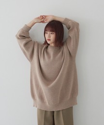 flaner | オーバーサイズニット【ユニセックス着用可能】(ニット/セーター)