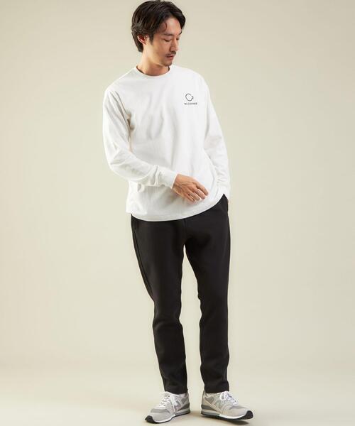 FRUIT OF THE LOOM（フルーツオブザルーム）の「【別注】＜FRUIT OF THE LOOM×NO COFFEE＞ロゴ T2 Tシャツ ロンT（Tシャツ/カットソー・メンズ・ホワイト/ブラック・XL/M/L）」の8枚目の写真