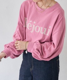 DISCOAT | フロッキープリントロングTシャツ(Tシャツ/カットソー)