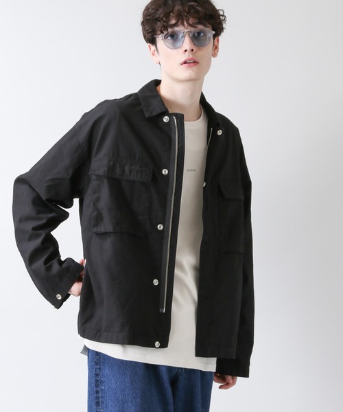 RAGEBLUE（レイジブルー）の「ミリタリービッグブルゾン/956646（ミリタリージャケット・メンズ・オリーブ/ブラック・FREE）」の12枚目の写真