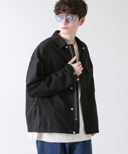 RAGEBLUE（レイジブルー）の「ミリタリービッグブルゾン/956646（ミリタリージャケット・メンズ・オリーブ/ブラック・FREE）」の15枚目の写真