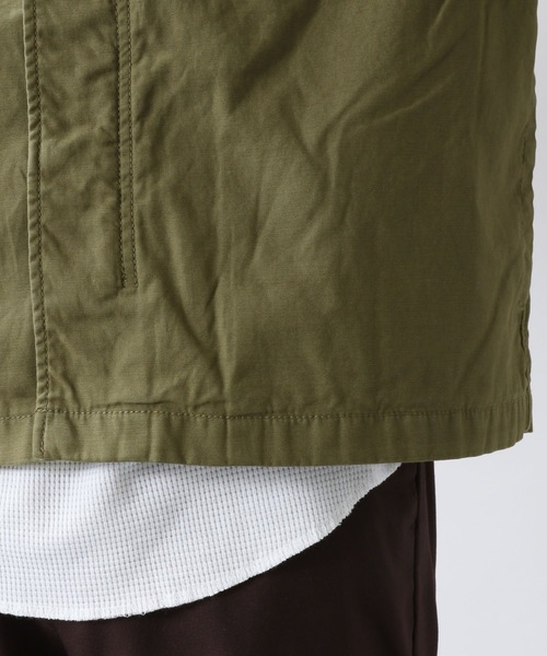 RAGEBLUE（レイジブルー）の「ミリタリービッグブルゾン/956646（ミリタリージャケット・メンズ・オリーブ/ブラック・FREE）」の4枚目の写真