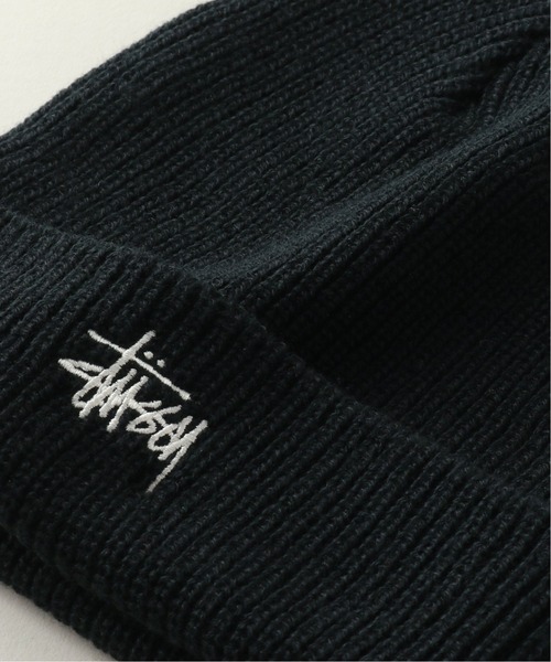 STUSSY(ステューシー)の「【STUSSY / ステューシー】Basic Cuff Beanie(ニットキャップ/ビーニー・メンズ・ブラック/ライトグリーン・FREE)」の7枚目の写真