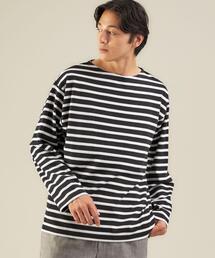 green label relaxing | ＜green label relaxing＞GIZA バスク ボーダー 長袖 カットソー(Tシャツ/カットソー)