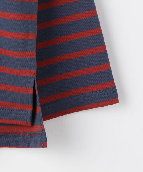 green label relaxing（グリーンレーベルリラクシング）の「OLT＜green label relaxing＞GIZA バスク ボーダー 長袖 カットソー（Tシャツ/カットソー・メンズ・ホワイト/コバルトブルー/ブラック・S/M/L/XL）」の16枚目の写真