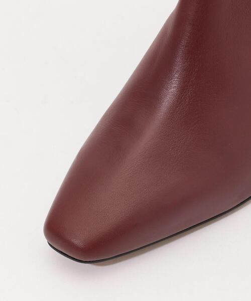 TOMORROWLAND （トゥモローランド）の「TOMORROWLAND セミスクエアトゥーロングブーツ（ブーツ・レディース・ライトグレー/ボルドー・38/36/37）」の5枚目の写真