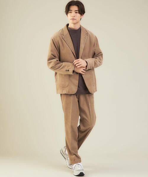 green label relaxing(グリーンレーベルリラクシング)の「16W コーデュロイ 1P ユーティリティー ワイドテーパード パンツ(その他パンツ・メンズ・モカ/ベージュ/ブラック・L/M/XL/S)」の10枚目の写真