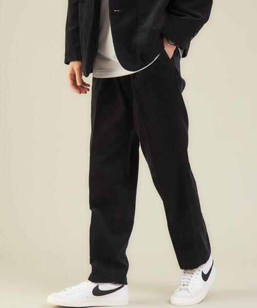 green label relaxing(グリーンレーベルリラクシング)の「16W コーデュロイ 1P ユーティリティー ワイドテーパード パンツ(その他パンツ・メンズ・モカ/ベージュ/ブラック・L/M/XL/S)」の17枚目の写真