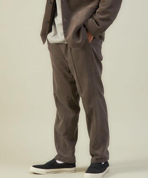 green label relaxing(グリーンレーベルリラクシング)の「16W コーデュロイ 1P ユーティリティー ワイドテーパード パンツ(その他パンツ・メンズ・モカ/ベージュ/ブラック・L/M/XL/S)」の14枚目の写真