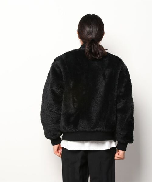 Retro Grade（レトログレード）の「【RETRO GRADE】CAMO POCKET BOA JACKET/ レトログレード カモポケットボアジャケット（ブルゾン・メンズ・ナチュラル/ブラック・MEDIUM/LARGE/SMALL/X-LARGE/X-SMALL）」の4枚目の写真