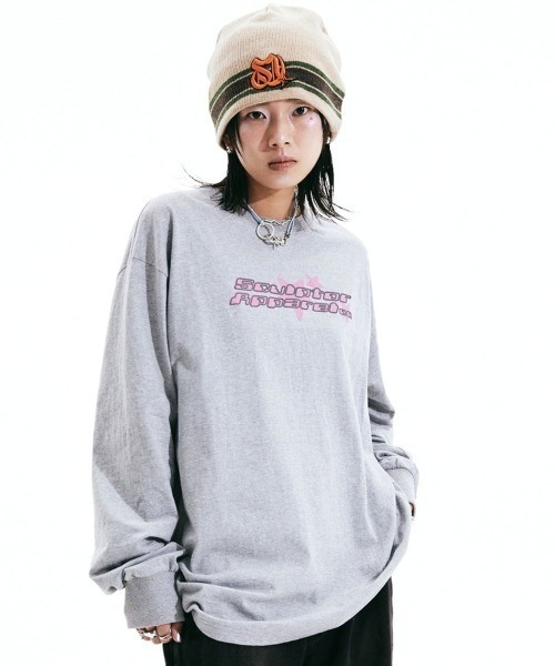 SCULPTOR（スカルプター）の「Glliter CyberPunk L/S Tee