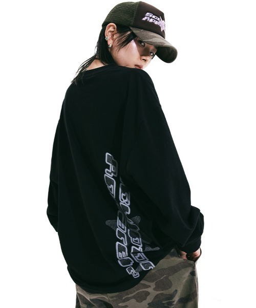 スカルプター　ロンT S SCULPTOR（スカルプター）の「Bow Tie L/S Tee/ボウタイロング