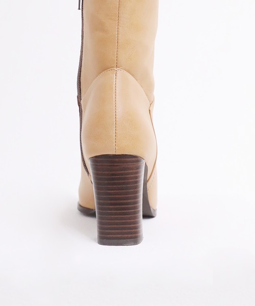 RANDEBOO（ランデブー）の「Sharp short boots（ブーツ・レディース・グリーン/ブラック/ベージュ・L/M/S）」の17枚目の写真