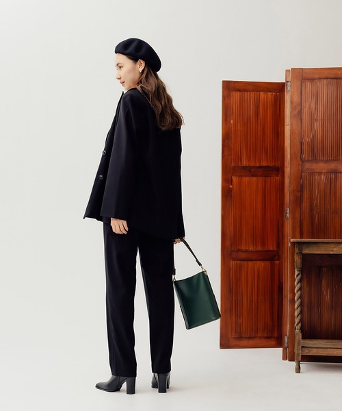 RANDEBOO（ランデブー）の「Sharp short boots（ブーツ・レディース・グリーン/ブラック/ベージュ・L/M/S）」の21枚目の写真