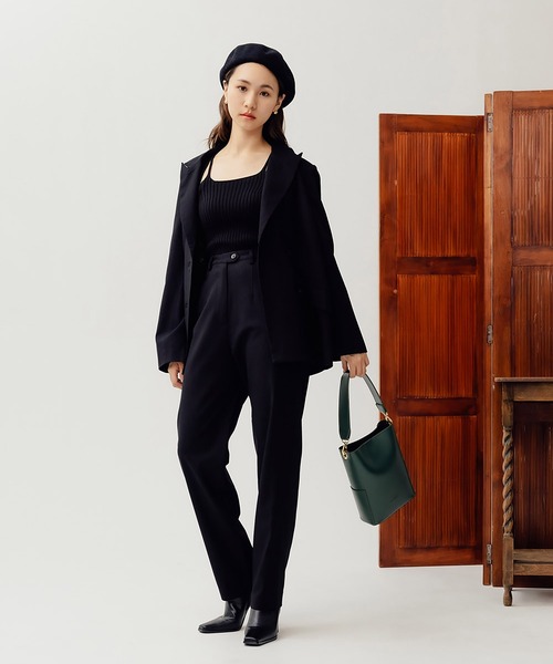 RANDEBOO（ランデブー）の「Sharp short boots（ブーツ・レディース・グリーン/ブラック/ベージュ・L/M/S）」の7枚目の写真