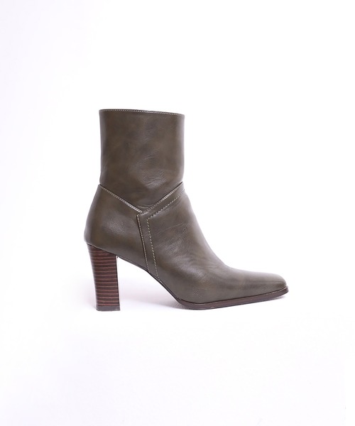 RANDEBOO（ランデブー）の「Sharp short boots（ブーツ・レディース・グリーン/ブラック/ベージュ・L/M/S）」の15枚目の写真