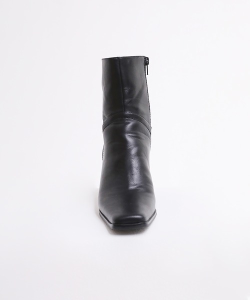 RANDEBOO（ランデブー）の「Sharp short boots（ブーツ・レディース・グリーン/ブラック/ベージュ・L/M/S）」の18枚目の写真