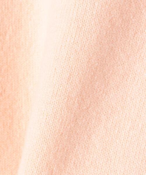 UNITED ARROWS（ユナイテッドアローズ）の「＜UNITED ARROWS＞W バイアス クルーネック ニット W（ニット/セーター・レディース・オフホワイト/ライトピンク/ライラック・FREE）」の19枚目の写真