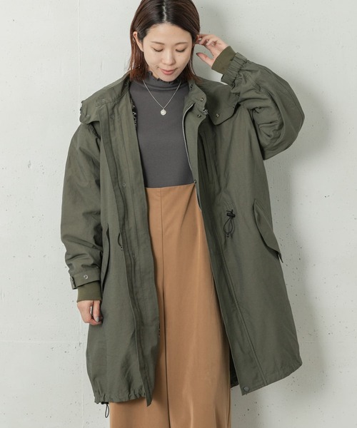 GERRY(ジェリー)の「GERRY MILITARY MOD COAT(モッズコート・レディース・オリーブ/キャメル/カーキ・SMALL)」の14枚目の写真