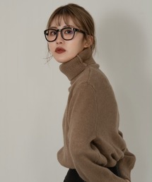 Amiur | high neck chewy knit(ニット/セーター)