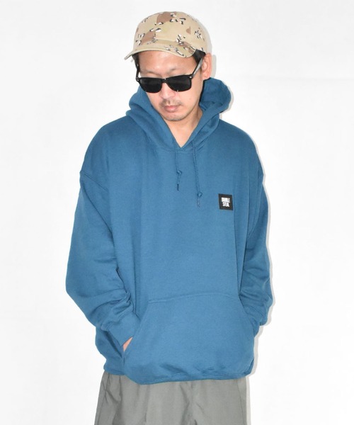 mini BOX LOGO 裏起毛パーカー