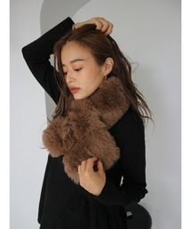 TRUNC | Fluffy Snood(ネックウォーマー/スヌード)