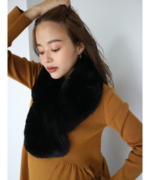 TRUNC | Fluffy Snood(ネックウォーマー/スヌード)