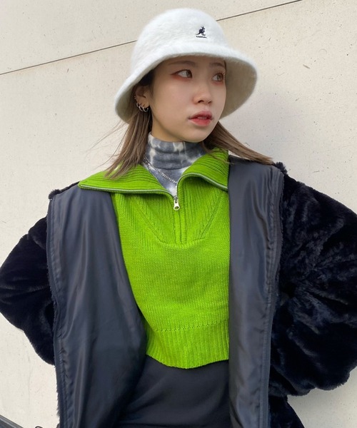 KANGOL（カンゴール）の「WEGO/Furgora Casual（ハット・メンズ・ブラック/ネイビー/アイボリー・FREE）」の17枚目の写真