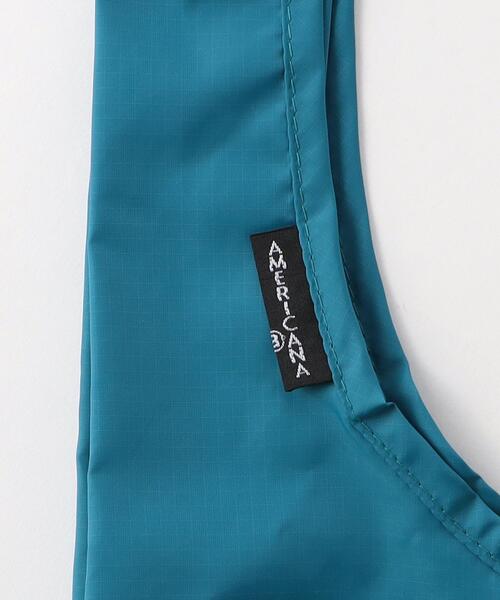 AMERICANA(アメリカーナ)の「【別注】<Americana(アメリカーナ)>ロゴマーケットバッグ(エコバッグ/サブバッグ・レディース・ダークブラウン/シルバー/コバルトブルー・FREE)」の5枚目の写真