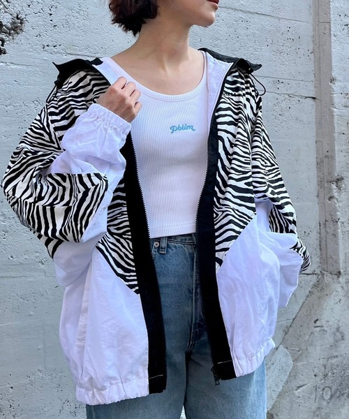 PBLIM(ページボーイリム)の「PAGEBOYLIM/シャカシャカハイショクブルゾン(ブルゾン・レディース・グレー系その他/グリーン系その他/ブラック系その他/ブルー・FREE)」の11枚目の写真