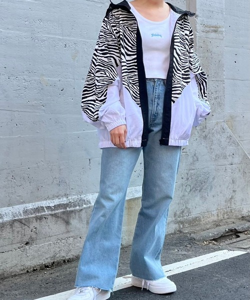 PBLIM(ページボーイリム)の「PAGEBOYLIM/シャカシャカハイショクブルゾン(ブルゾン・レディース・グレー系その他/グリーン系その他/ブラック系その他/ブルー・FREE)」の13枚目の写真