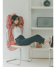 Ungrid | ハイウエストスリムテーパードデニム(デニムパンツ)