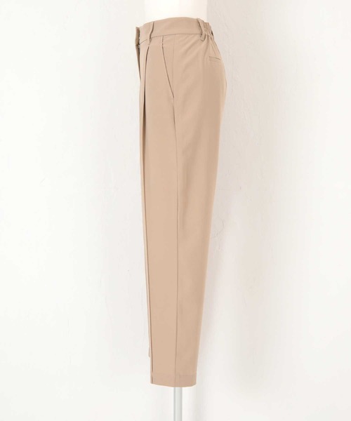 UR'S（ユアーズ）の「ﾌﾚｱｽﾘｰﾌﾞﾄｯﾌﾟｽ×ﾃｰﾊﾟｰﾄﾞﾊﾟﾝﾂ（セットアップ・レディース・ブラック/ネイビー/グリーン/ベージュ・S/M/L）」の22枚目の写真