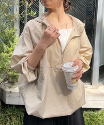 ワッシャーアノラックパーカー