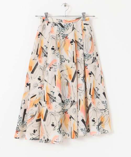 URBAN RESEARCH ROSSO(アーバンリサーチロッソ)の「アートプリントスカート(スカート・レディース・ブルー系その他/オレンジ系その他・FREE)」の11枚目の写真