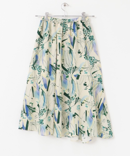 URBAN RESEARCH ROSSO(アーバンリサーチロッソ)の「アートプリントスカート(スカート・レディース・ブルー系その他/オレンジ系その他・FREE)」の19枚目の写真