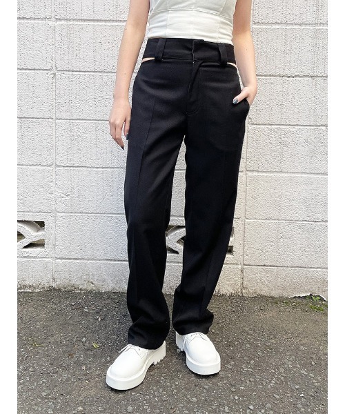 ENVYM（アンビー）の「カッティングツイルルーズＰＴ（その他パンツ・レディース・ブラック/ベージュ・S/M）」の16枚目の写真