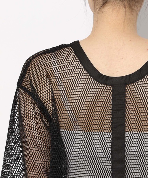 PAGEBOY（ページボーイ）の「レイヤードメッシュワンピース（ワンピース・レディース・ブラック/オフホワイト・FREE）」の13枚目の写真