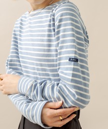 mline | [mline] ﾎﾞｰﾀﾞｰ背中開きﾄｯﾌﾟｽ(Tシャツ/カットソー)