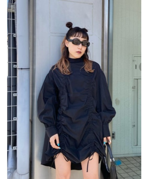 SLY（スライ）の「KARLA SLIM SQUARE EYEWEAR スリム スクエア アイウェア（サングラス・レディース・マルチ/ブラック・FREE）」の20枚目の写真