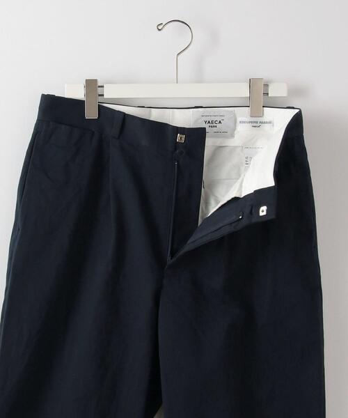 Steven Alan（スティーブンアラン）の「＜YAECA＞ CHINO PANTS TUCK TAPERED/パンツ（チノパンツ・メンズ・ベージュ/ネイビー/オフホワイト・34inch/32inch/30inch）」の5枚目の写真