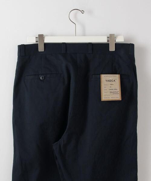 Steven Alan（スティーブンアラン）の「＜YAECA＞ CHINO PANTS TUCK TAPERED/パンツ（チノパンツ・メンズ・ベージュ/ネイビー/オフホワイト・34inch/32inch/30inch）」の6枚目の写真