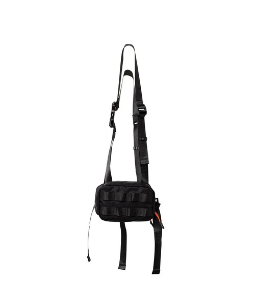 MYne（マイン）の「【MAKAVELIC X MYne】 Harness Bag（ショルダーバッグ・メンズ・ブラック・FREE）」の4枚目の写真