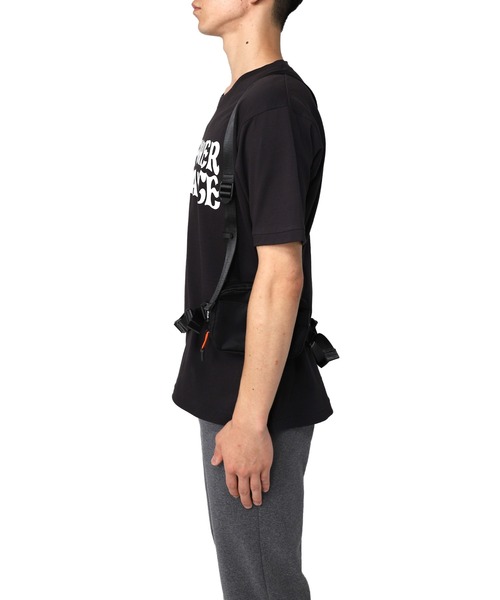 MYne（マイン）の「【MAKAVELIC X MYne】 Harness Bag（ショルダーバッグ・メンズ・ブラック・FREE）」の7枚目の写真