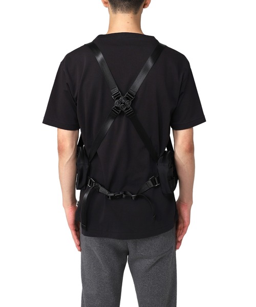 MYne（マイン）の「【MAKAVELIC X MYne】 Harness Bag（ショルダーバッグ・メンズ・ブラック・FREE）」の8枚目の写真